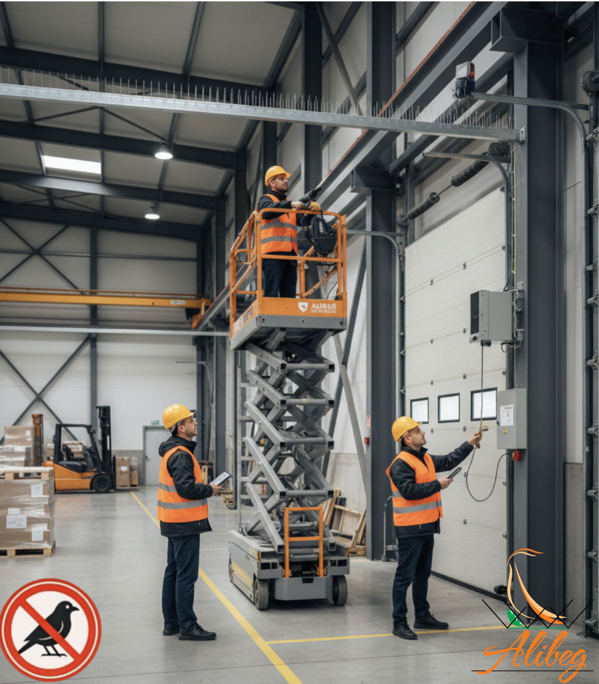 Zaštita hala od ptica